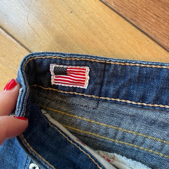 True Religion Joey Flare Jeans Women’s Size 28 Made in USA - Picture 4 of 16